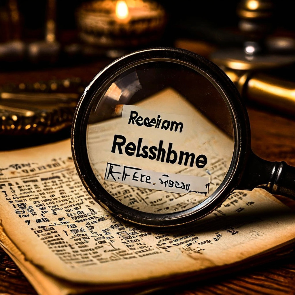 구독 갱신을 유도하는 문자 메시지 속에 숨겨진 스미싱 사기 수법을 돋보기로 자세히 들여다보며, 사기의 실체를 파악하는 첫 번째 중요한 단계를 보여주는 이미지.