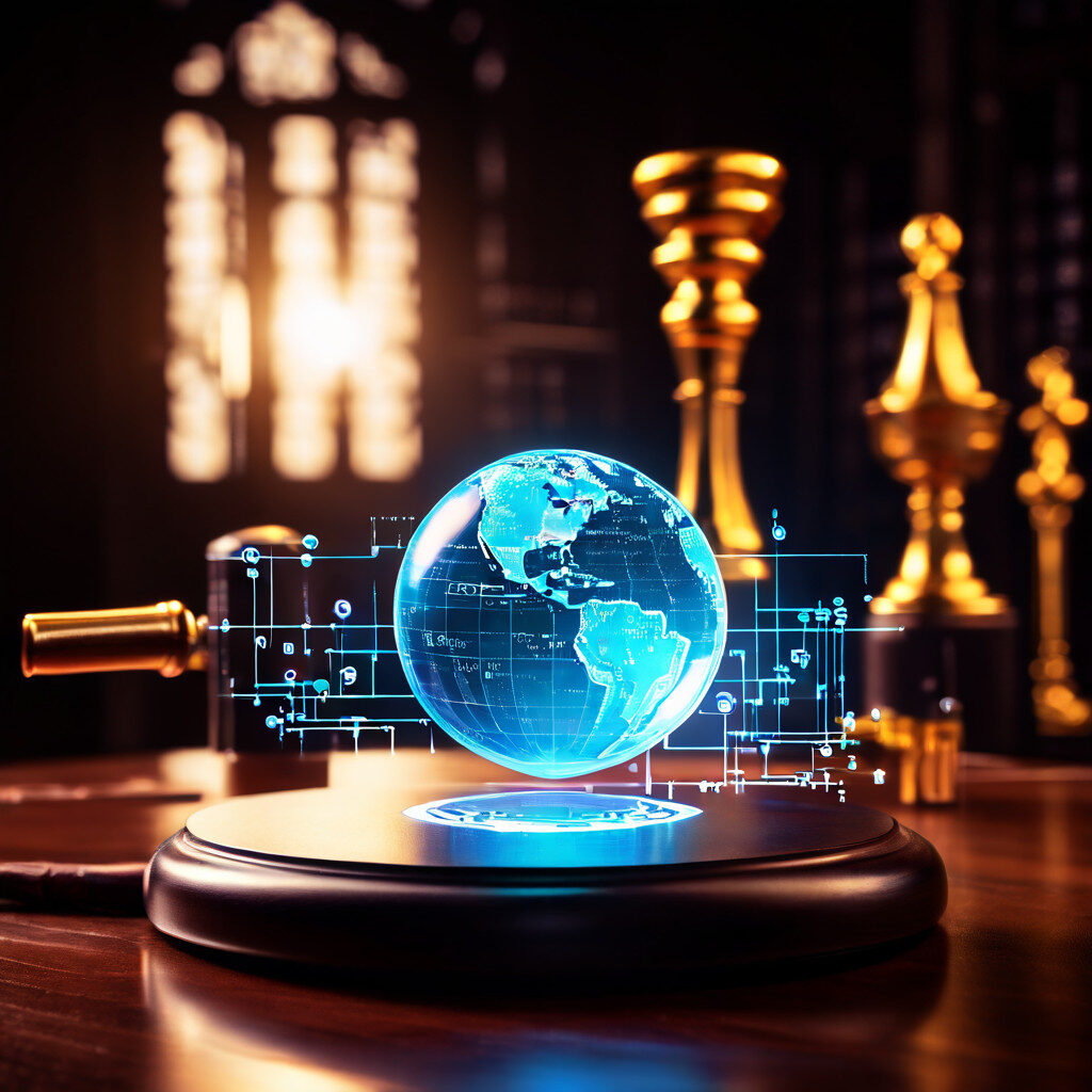 트래블룰의 파급 효과로 익명의 가상자산 거래가 투명하게 규제되는 과정을 보여주는 이미지.