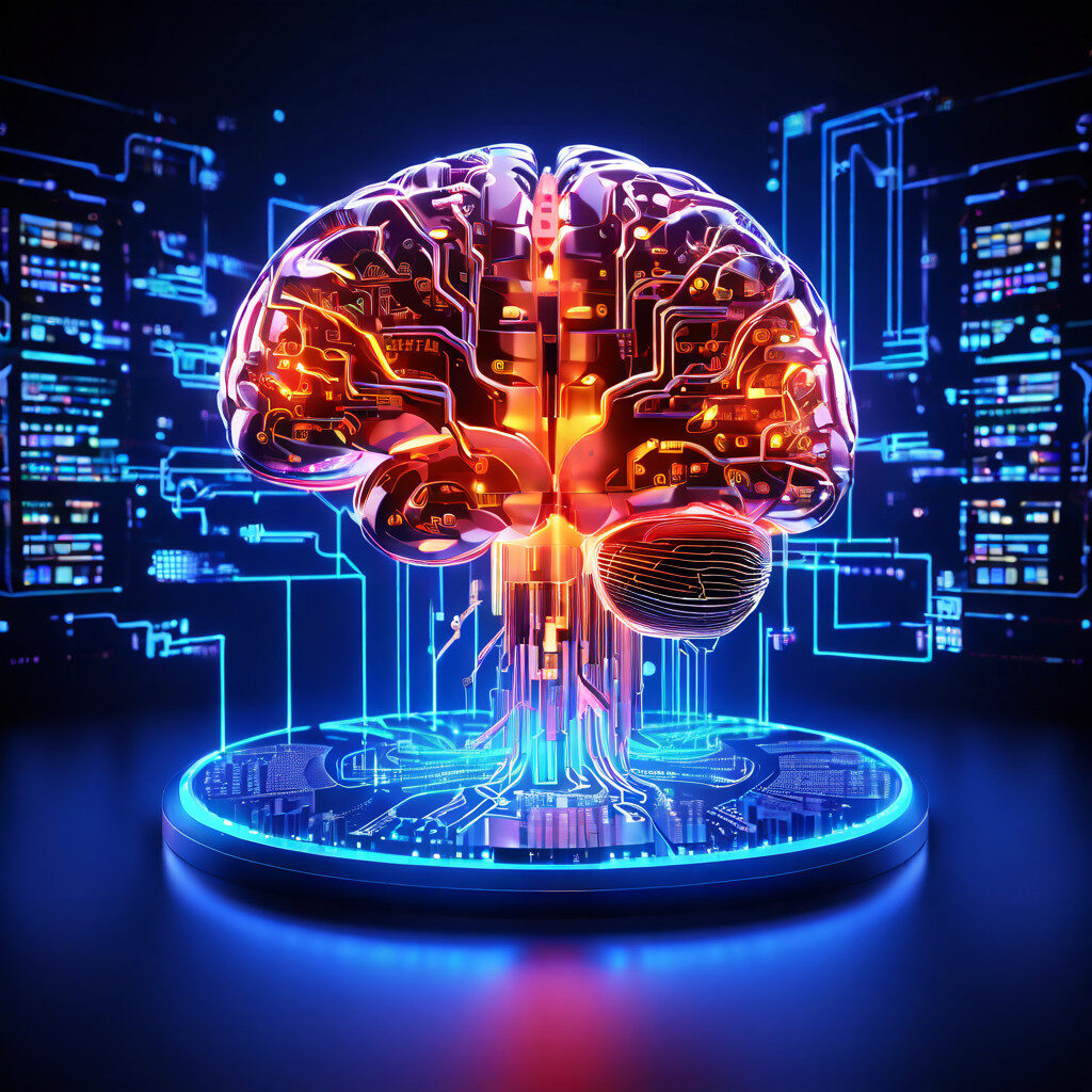 FDS와 AML 기술로 금융 거래 위협을 실시간 분석하고 차단하는 AI 시스템을 보여주는 이미지.