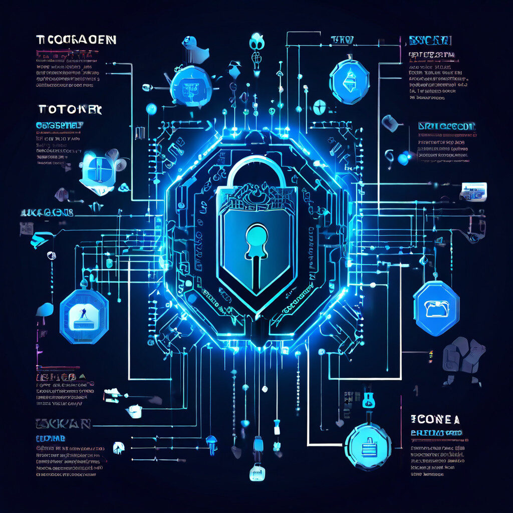 악성 서명이 암호화폐 지갑의 열쇠가 되어 토큰을 탈취하는 '토큰 승인' 공격 원리를 설명하는 그림.