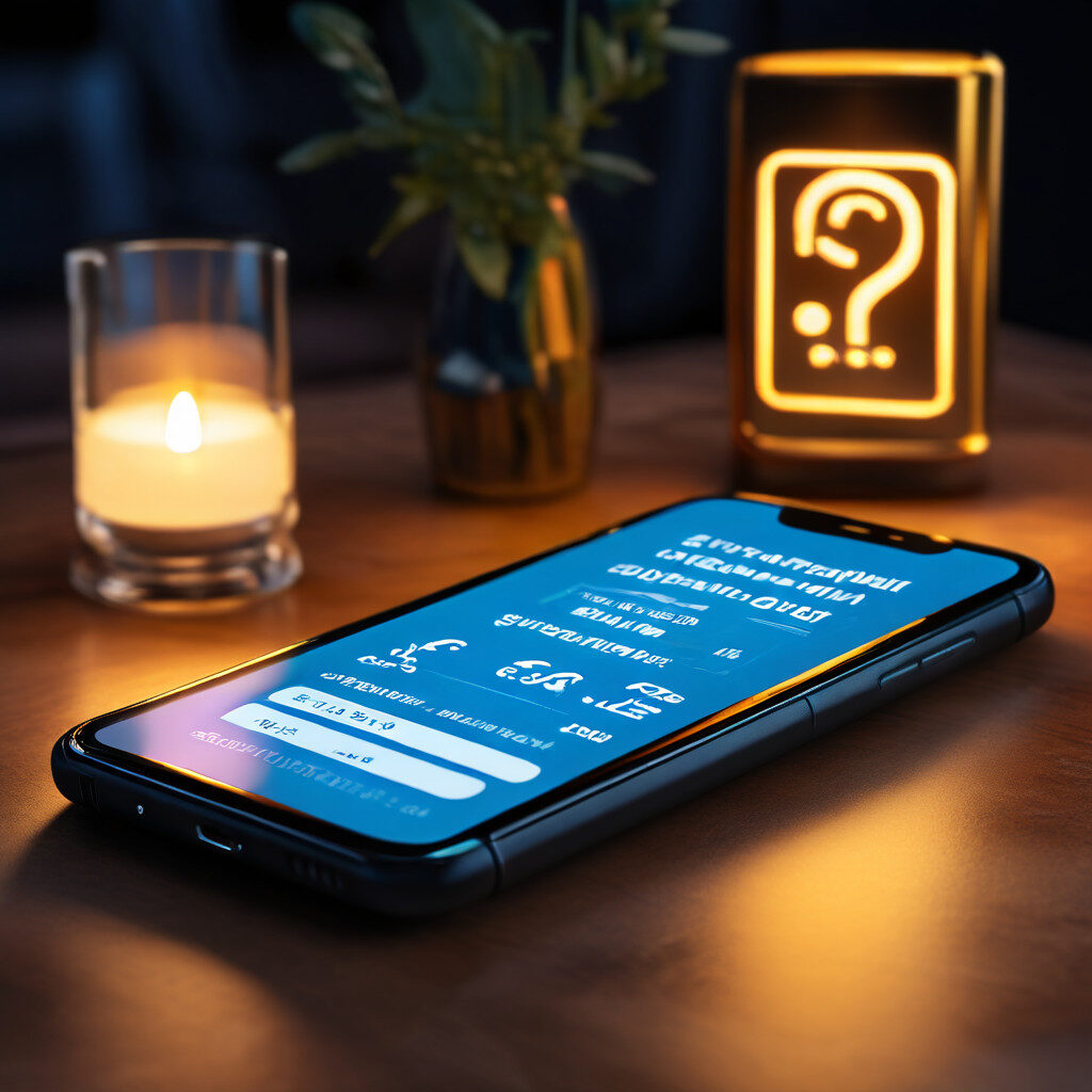 구식 입금 전표와 모바일 결제 앱을 비교하며 전통적 금융의 미래에 의문을 제기하는 그림.