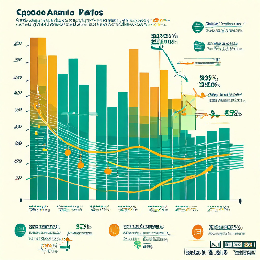 자본 흐름이 기업의 배당률 그래프에 직접적으로 미치는 영향을 시각화한 재무 분석 인포그래픽으로, 변동하는 투자 수익률의 원인을 설명하는 이미지.