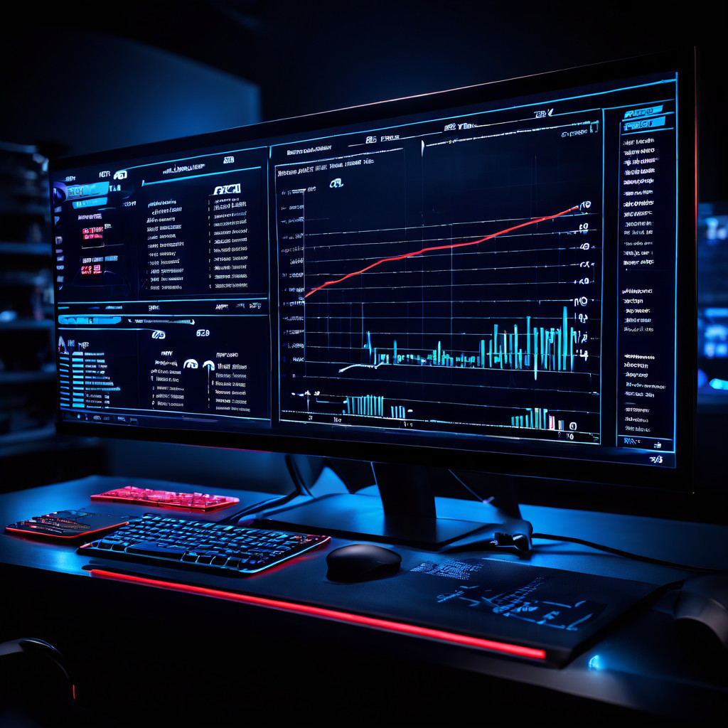 축구 작전 분석가가 실시간 경기 흐름을 분석하며 선수 교체가 동적 스코어보드 그래프에 미치는 영향을 전술 보드로 설명하는 모습을 담은 이미지입니다.