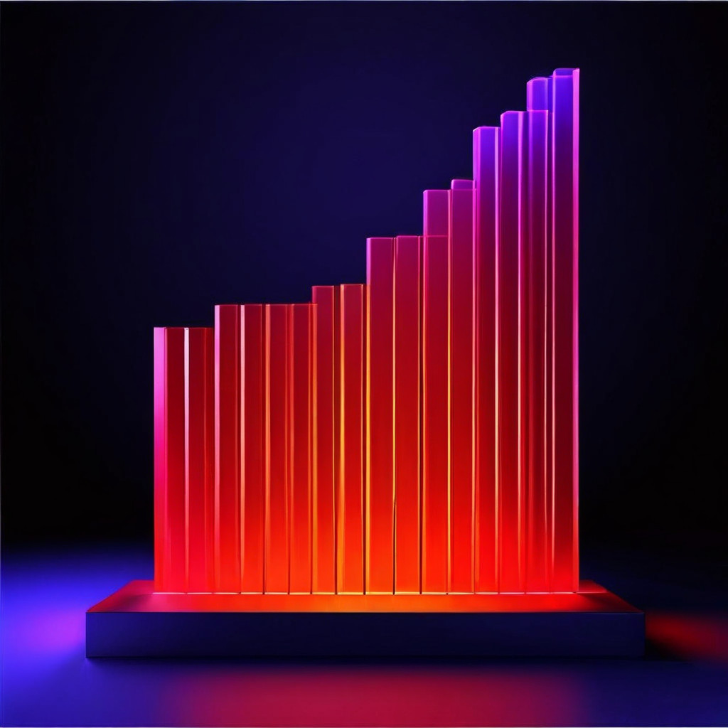 평균값의 막대 그래프가 매우 높은 극단값과 매우 낮은 극단값을 가리는 속임수 통계 그래프로, 데이터 왜곡과 시각적 오류의 위험성을 경고하는 설명 이미지입니다.