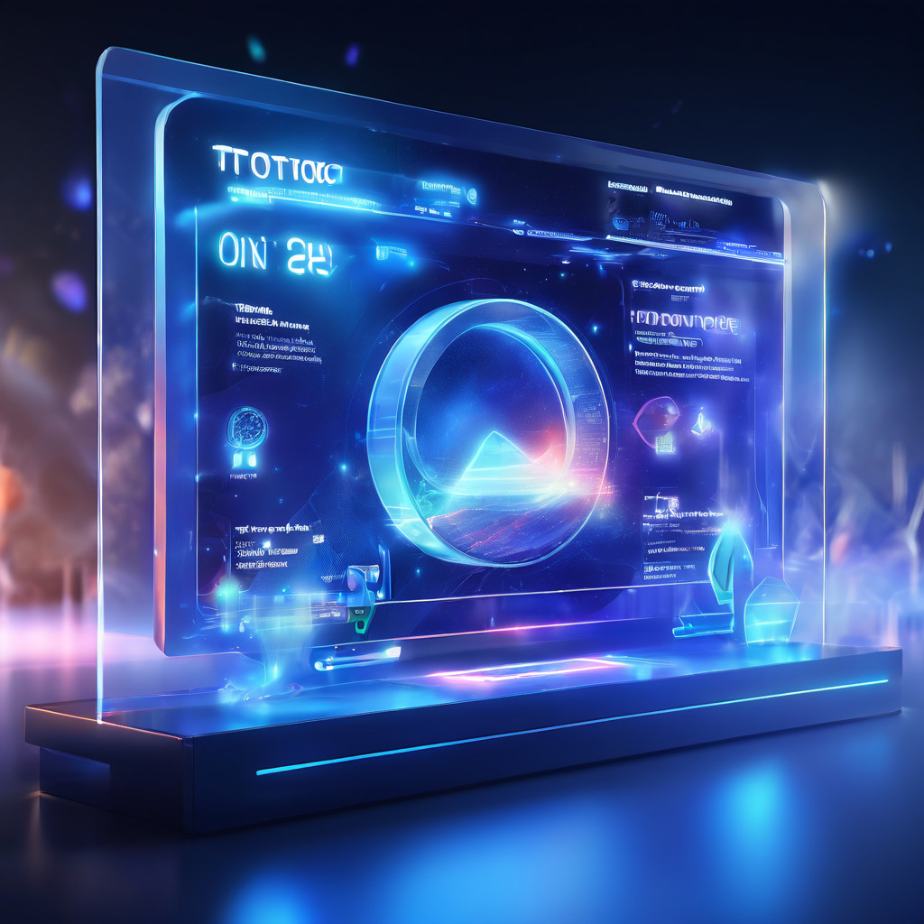 A close-up digital interface with layered glowing data paths and secure service flow, showing notification timing and trust in an...